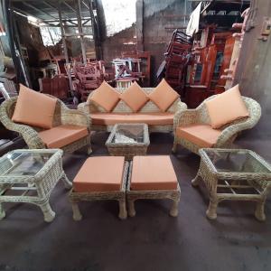 SALA SET WICKERSTANDARD